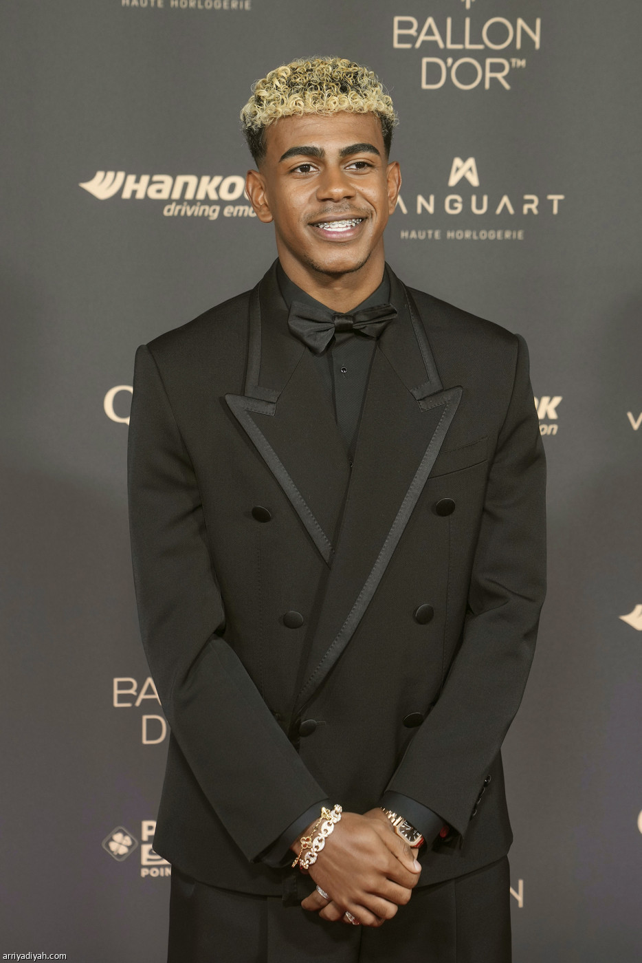 نجوم برشلونة في الحفل