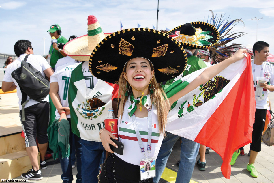 حضارة الآزتيك 
تغزو شوراع روسيا