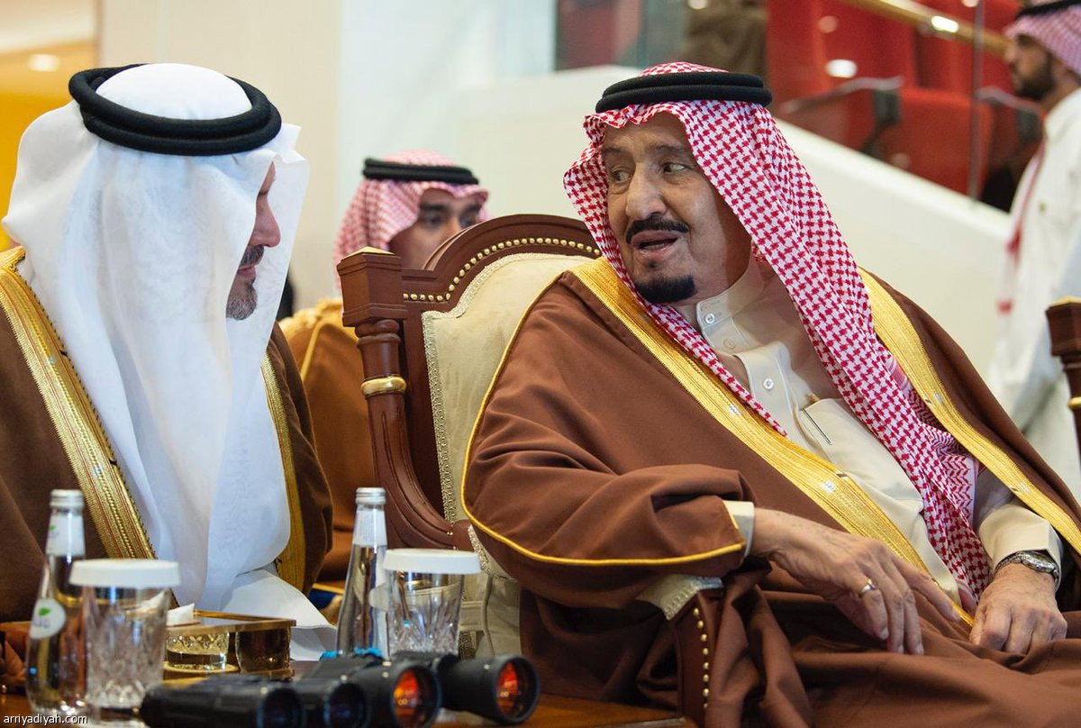 خادم الحرمين يرعى حفل السباق الكبير للفروسية  2019