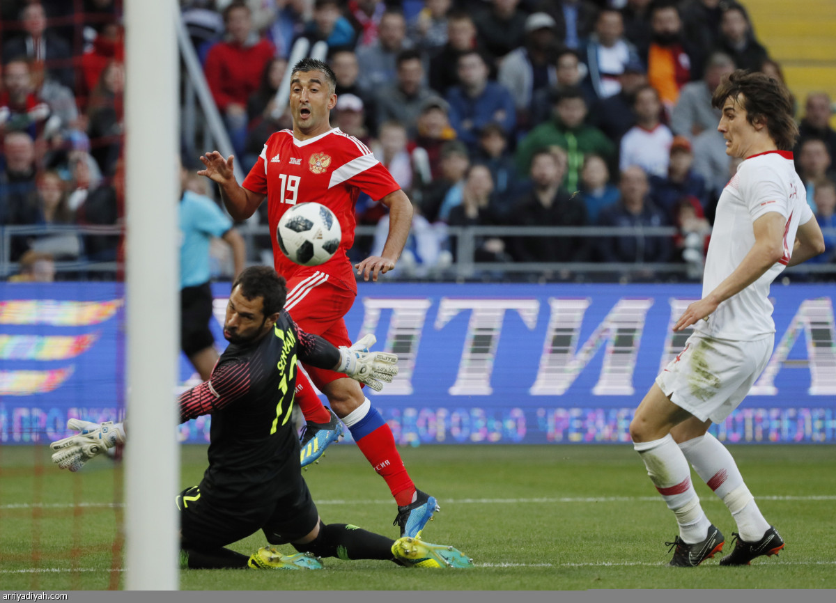منتخب روسيا يفشل في الفوز