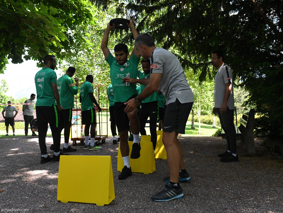 تمارين صباحية للأخضر