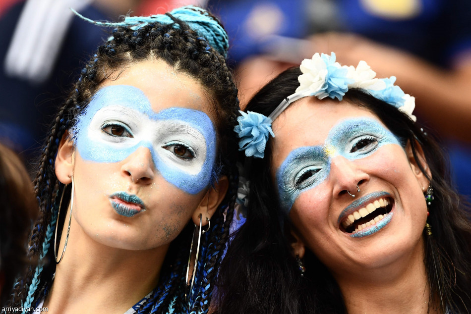 وجوه من المونديال