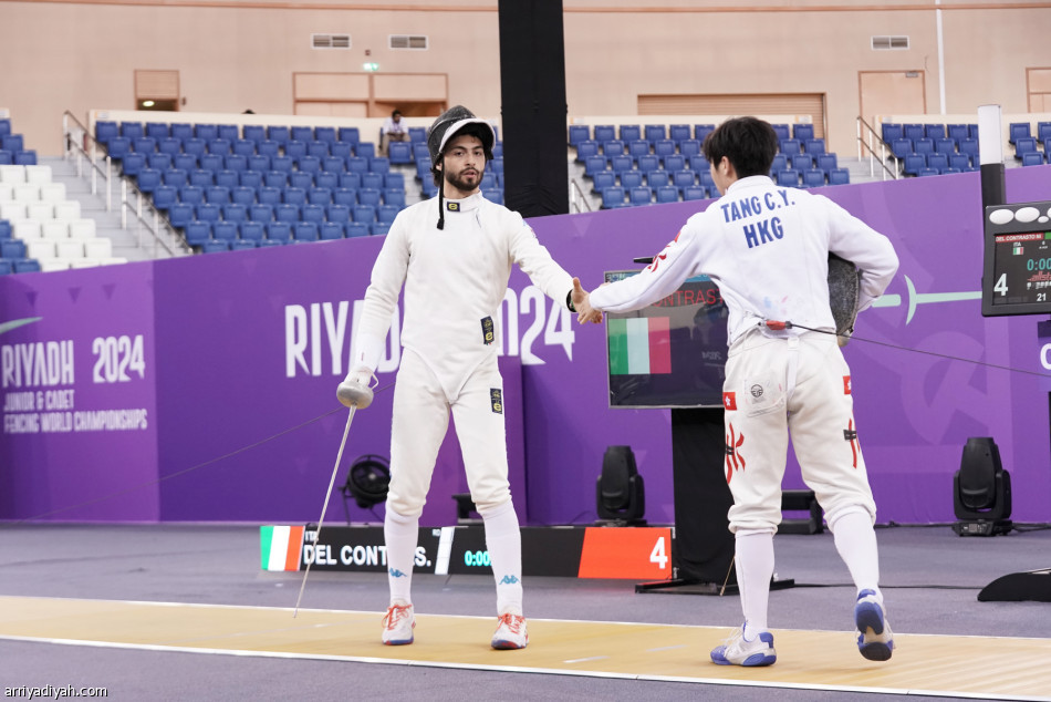 بطولة العالم للشباب.. فرنسا وسويسرا تسيطران على ذهب المبارزة