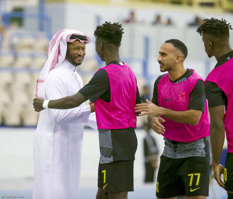 أمام الفيحاء..
أول ثلاثية اتحادية