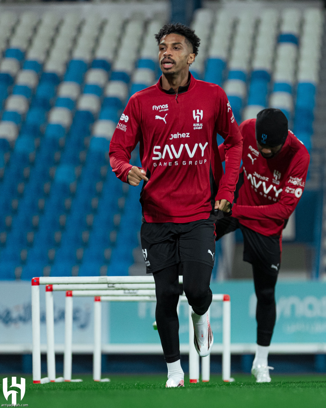 الأزرق يتحضر