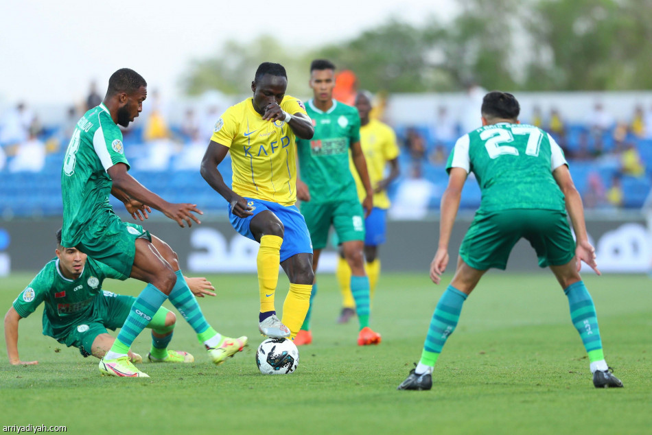 المرة الثانية..
النصر مع الأربعة الكبار