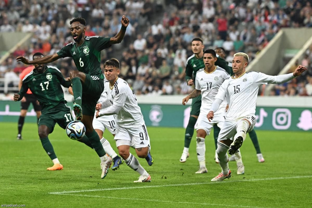 الأخضر .. الخسارة الأولى