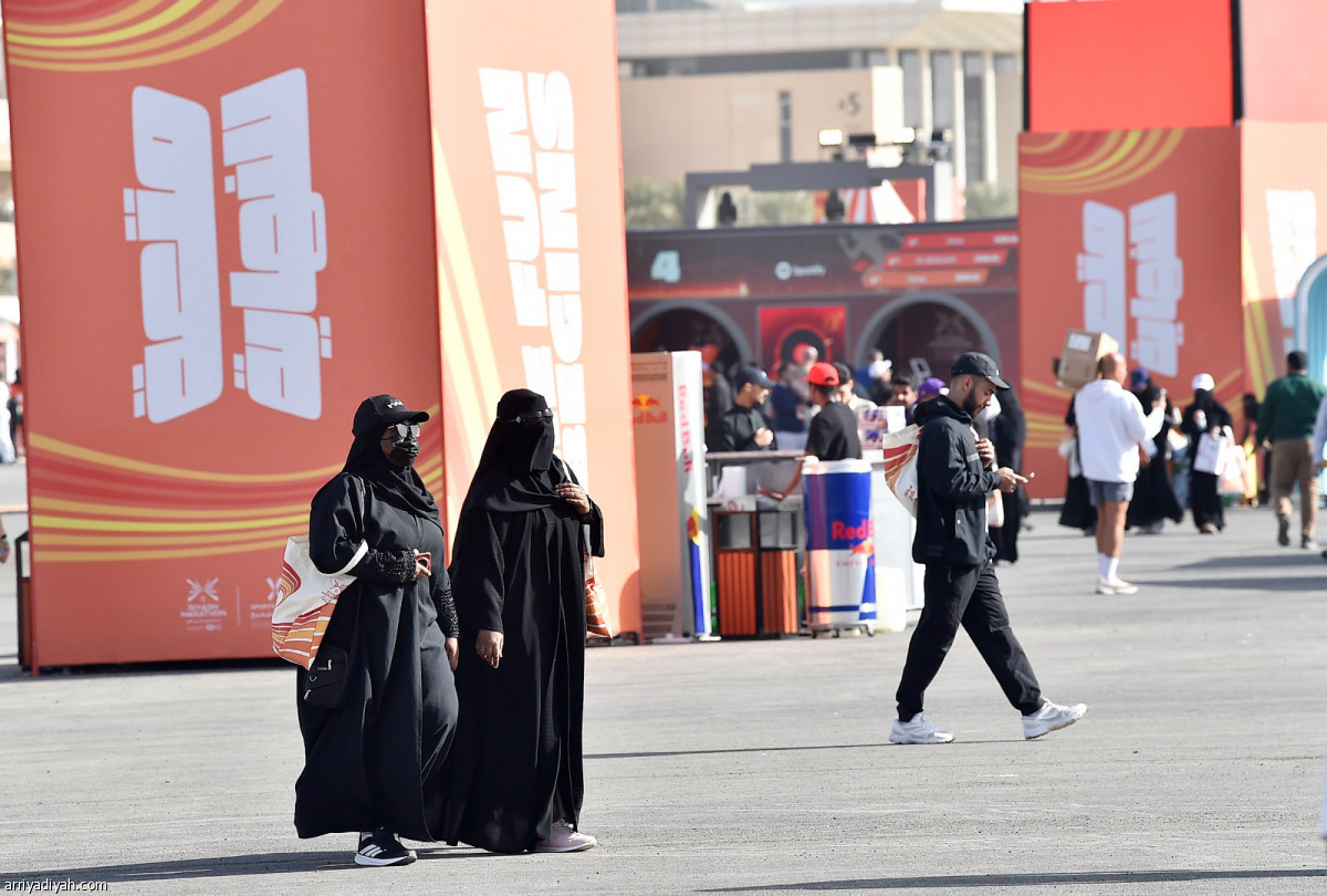 المتسابقون يستعدون