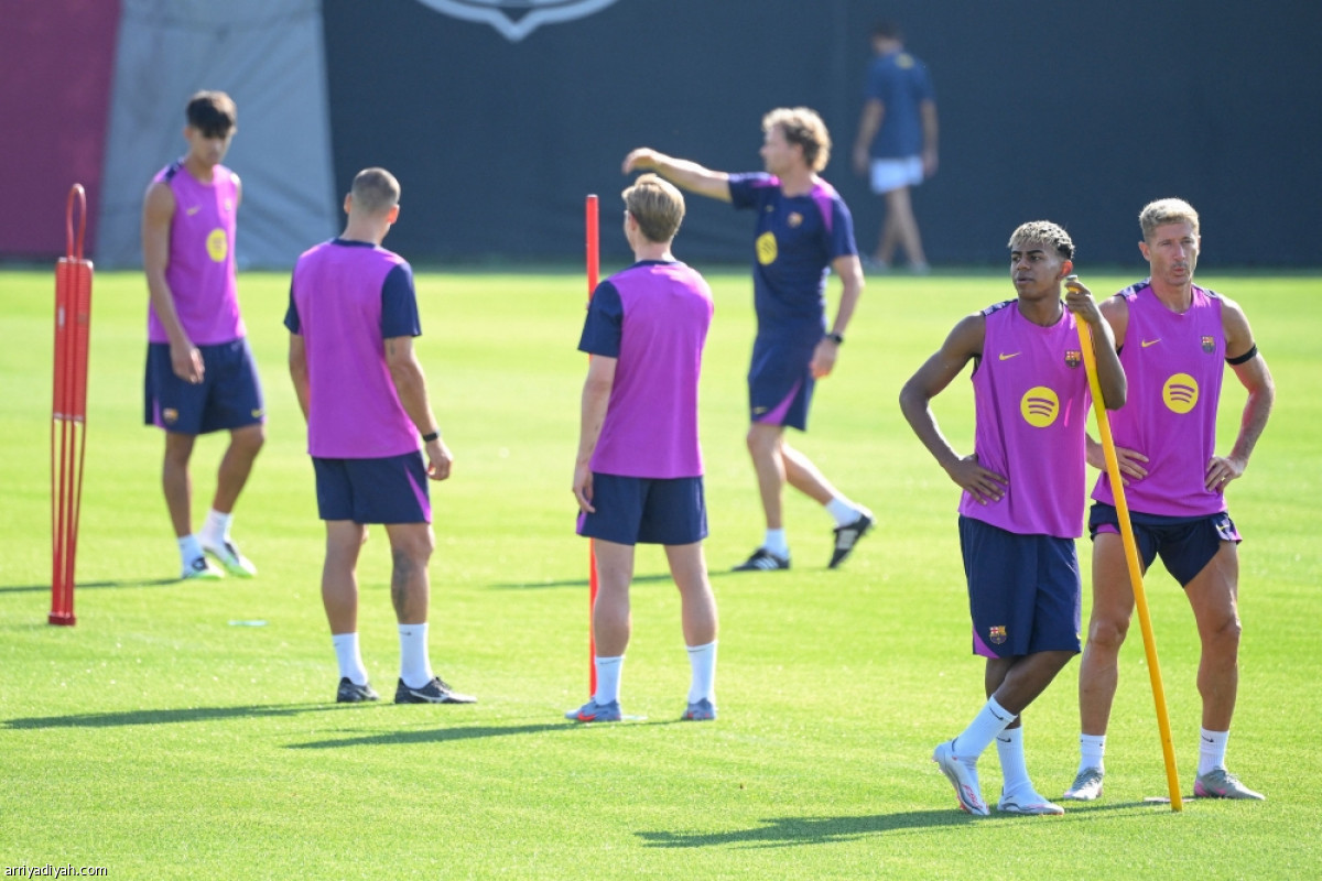 البرشا.. تدريب صباحي