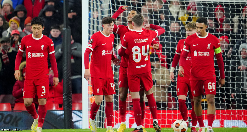 يوروبا ليج.. ليفربول إلى ثمن النهائي