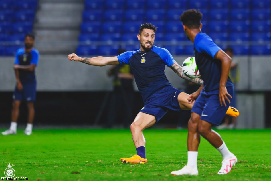 النصر ينهي تحضيرات مواجهتي  إنتر ميلان  والشباب