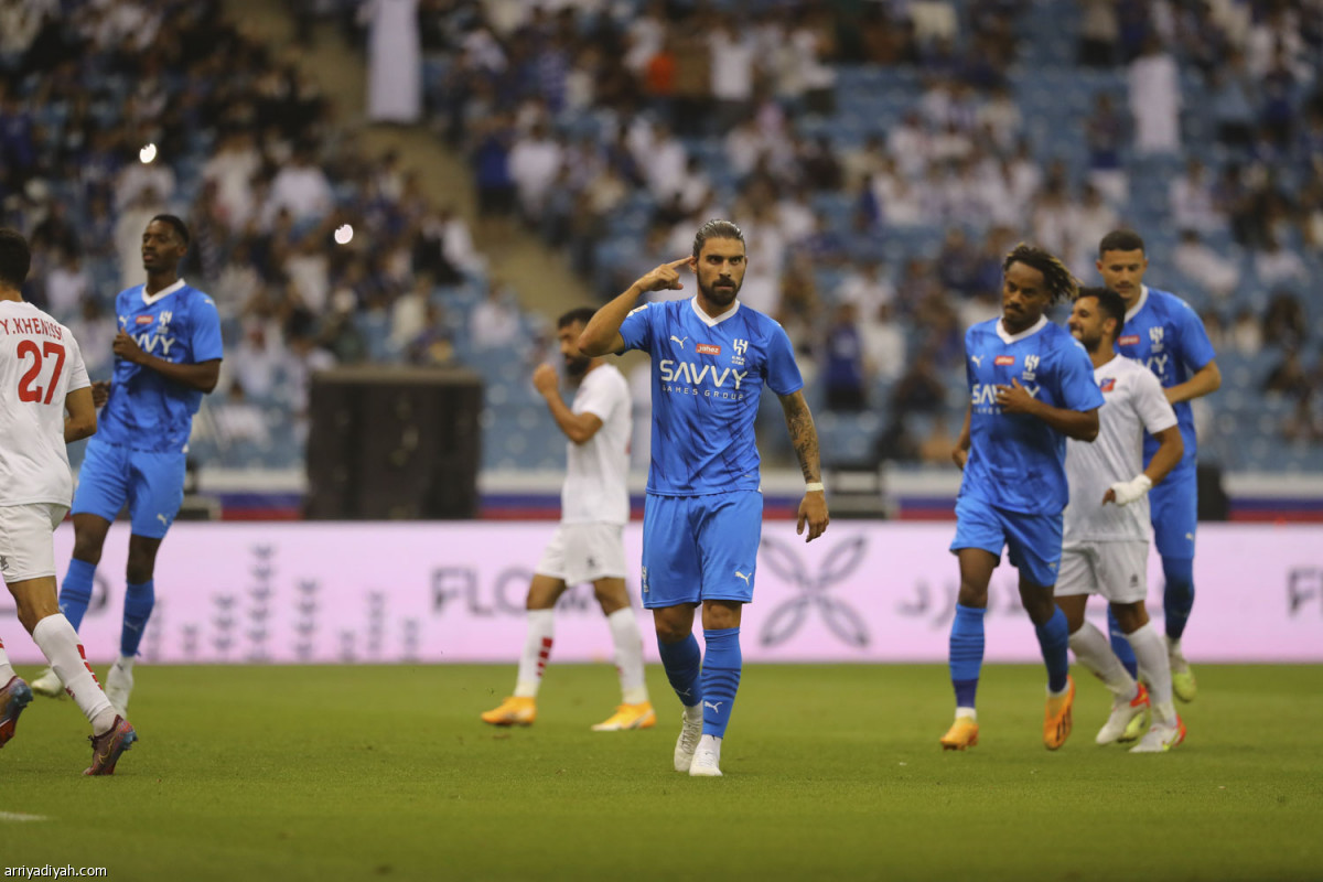الهلال.. احتفال وانتصار