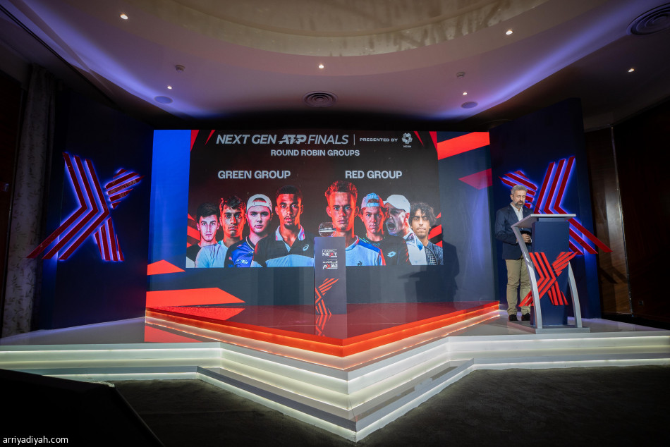 سحب قرعة الجيل القادم للتنس