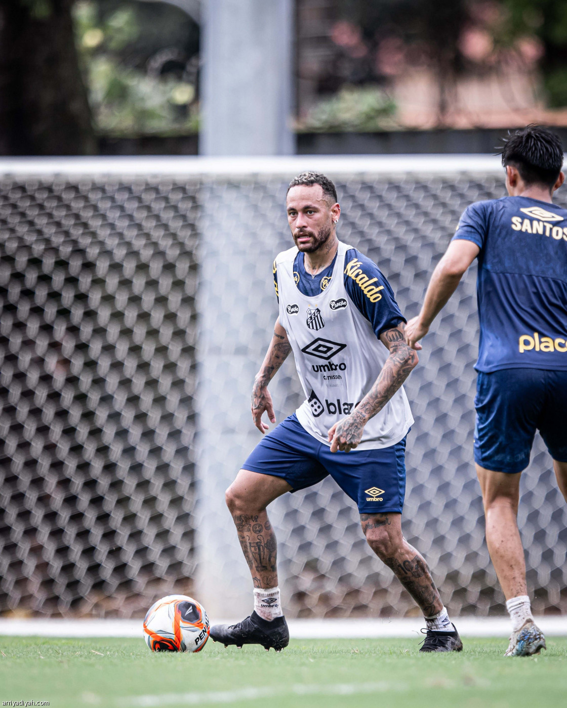 نيمار يتدرب