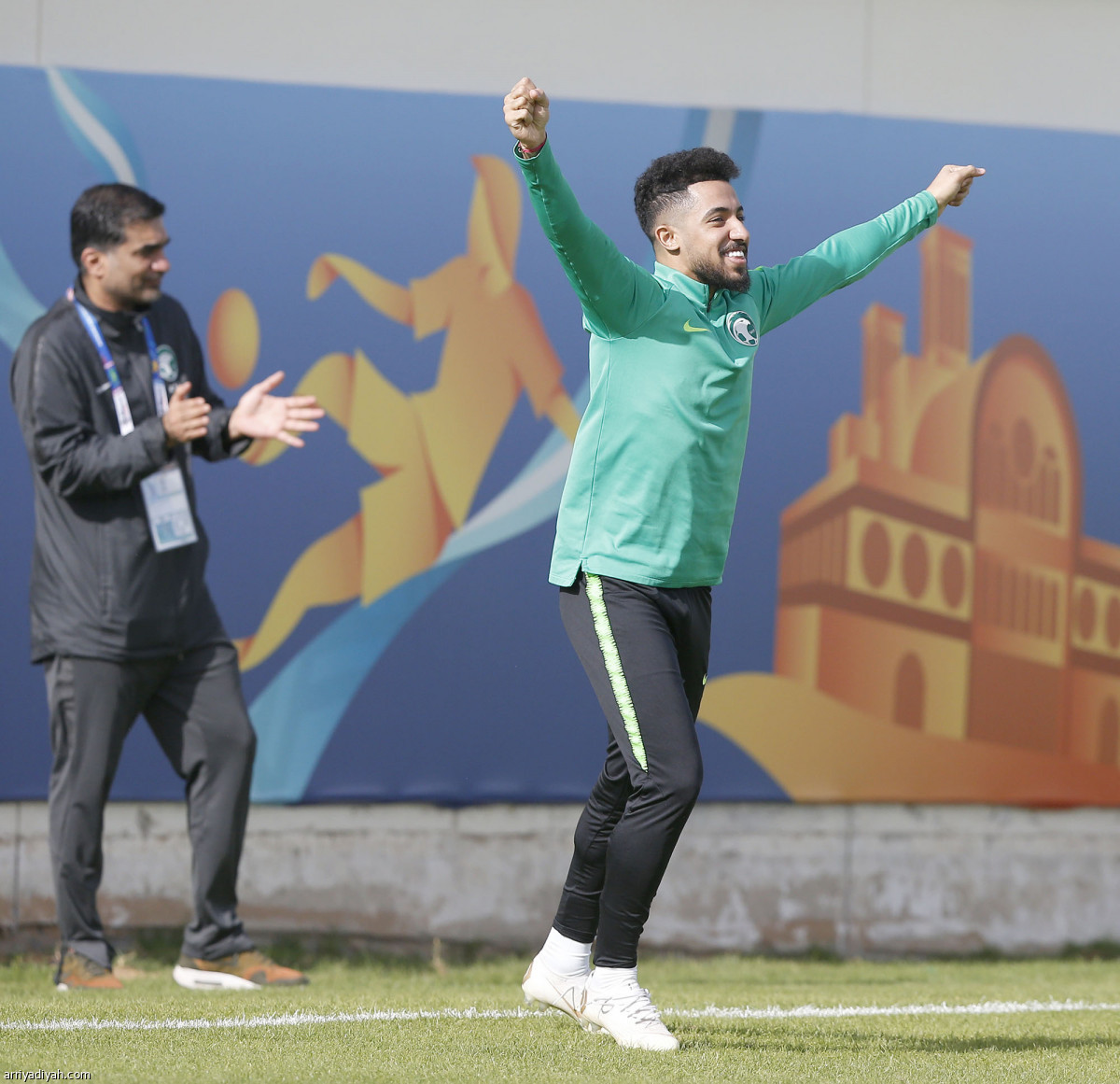 الأخضر جاهز للساموراي