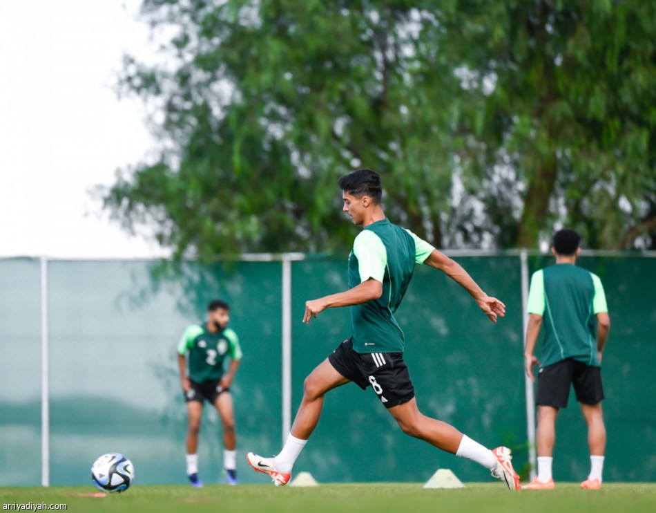 الأخضر الأولمبي يكثف تحضيرات منغوليا