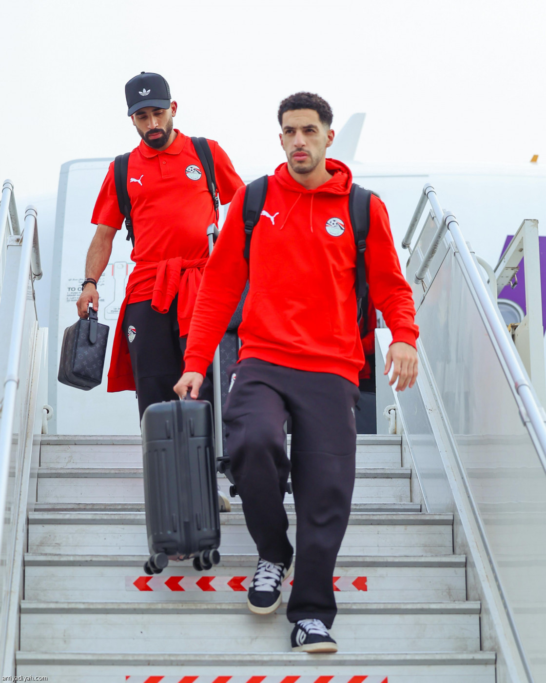 وصول منتخب مصر