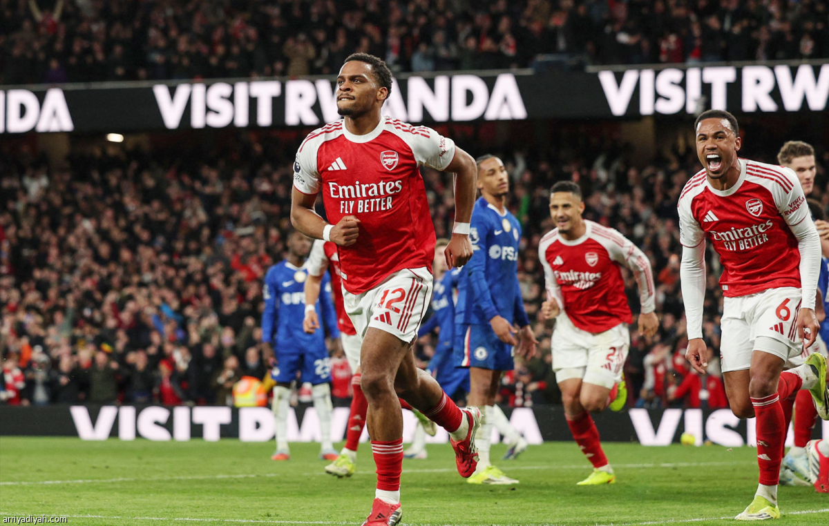 أرسنال يعزز الصدارة