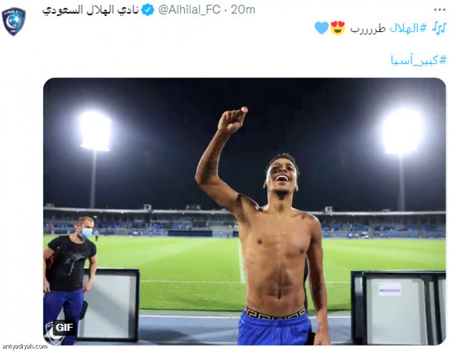 النصر والهلال..
 1.2 مليون تغريدة