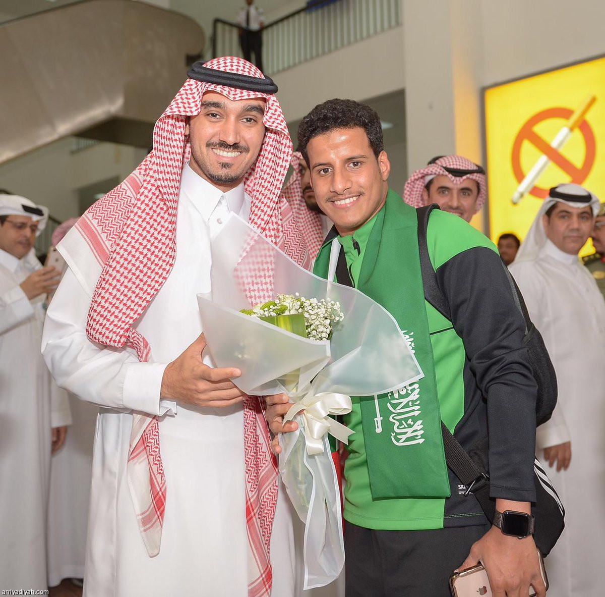 استقبال الأبطال