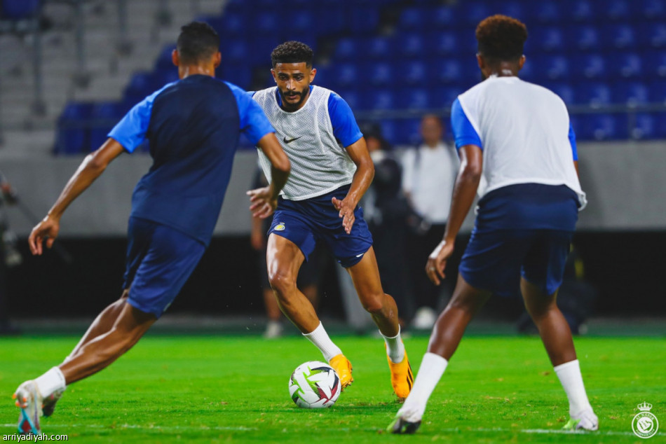 النصر ينهي تحضيرات مواجهتي  إنتر ميلان  والشباب