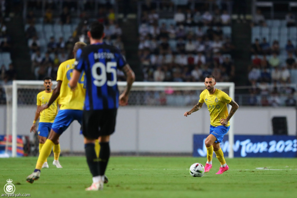 النصر يختم الجولة الآسيوية بتعادل إنتر ميلان