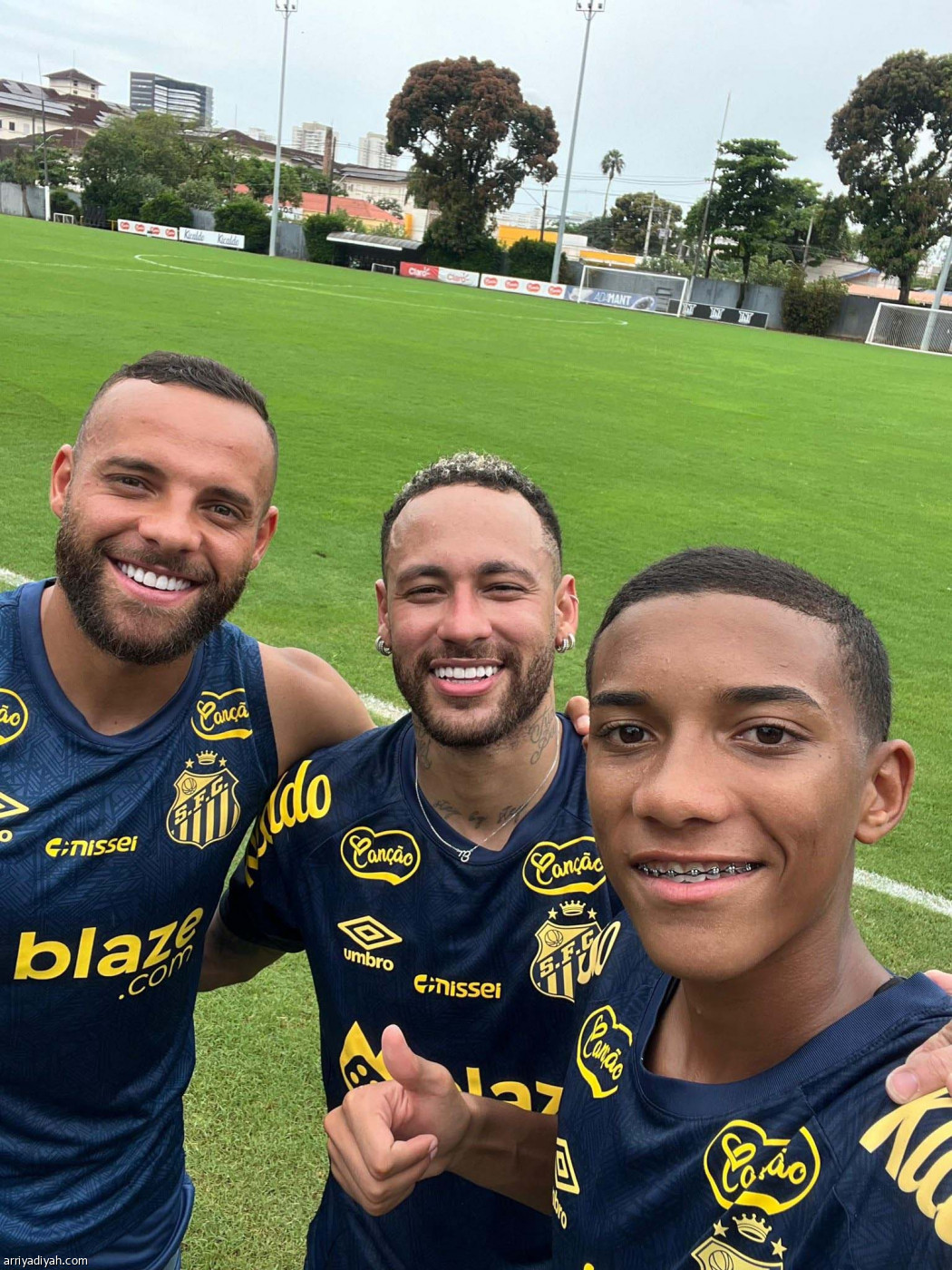 نيمار يتدرب