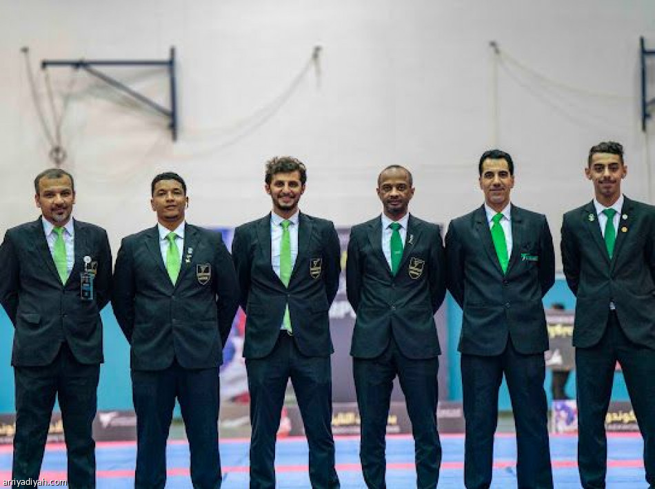 العمران يتصدر براعم التايكوندو