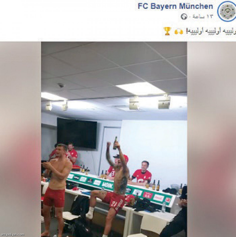 حسابات بايرن .. 
كواليس الفرحة