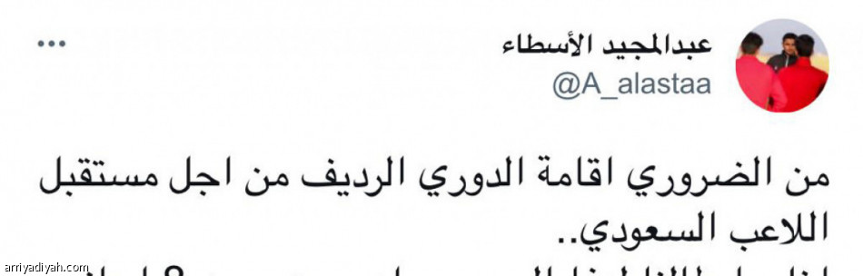 الدوري الرديف.. 
بين رفض وتأييد