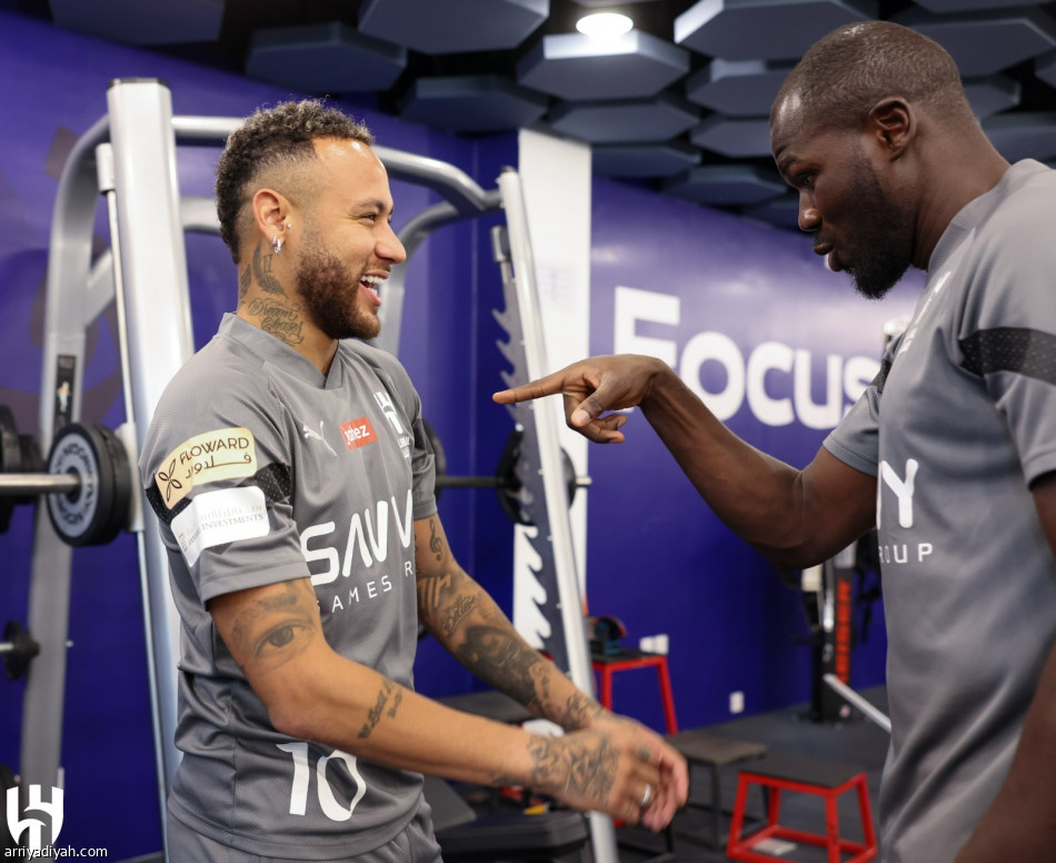 نيمار يظهر في تدريبات الهلال