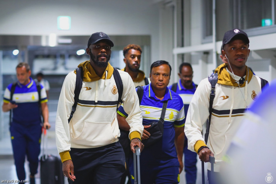 النصر يصل إلى اليابان